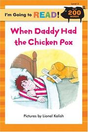 Front cover of When Daddy Had the Chicken Pox by Lionel Kalish
