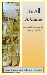 Cover of It's All A Game by Jerry Ingram