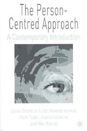 Front cover of PERSON-CENTRED APPROACH: A CONTEMPORARY INTRODUCTION; LOUISE EMBLETON TUDOR...ET AL by Louis Embleton Tudor