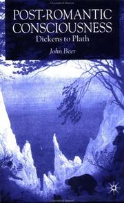 Cover of Post-Romantic consciousness by John B. Beer