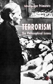 Cover of Terrorism by Igor Primoratz