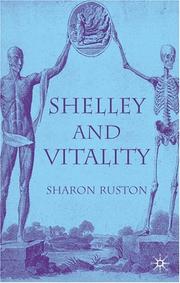 Cover of Shelley and vitality by Sharon Ruston
