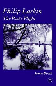 Cover of Philip Larkin by Booth, James