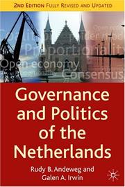 Front cover of GOVERNANCE AND POLITICS OF THE NETHERLANDS by RUDY B. ANDEWEG