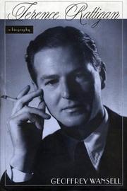 Front cover of Terence Rattigan by Geoffrey Wansell
