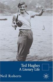 Front cover of TED HUGHES: A LITERARY LIFE by Neil Roberts