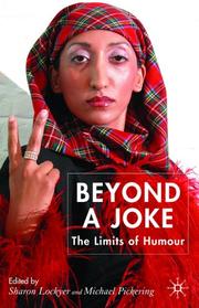 Front cover of BEYOND A JOKE: THE LIMITS OF HUMOUR; ED. BY SHARON LOCKYER by Michael Pickering