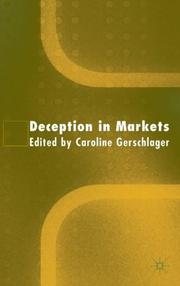 Cover of Deception in Markets by Caroline Gerschlager