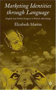 Front cover of Marketing identities through language by Elizabeth Martin
