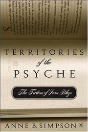 Front cover of Territories of the Psyche by Anne B. Simpson