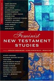 Front cover of Feminist New Testament studies by Kathleen O'Brien Wicker