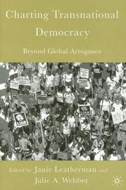 Front cover of Charting transnational democracy by Janie Leatherman