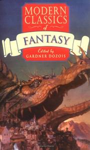 Front cover of Modern classics of fantasy by Gardner R. Dozois