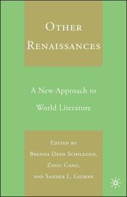 Cover of Other renaissances by Unknown
