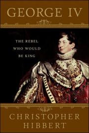 Cover of George IV by Christopher Hibbert