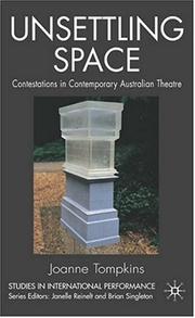 Cover of Unsettling Space by Joanne Tompkins