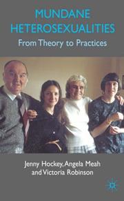Front cover of Mundane heterosexualities by Jennifer Lorna Hockey