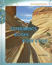 Front cover of Experiments on Rocks and the Rock Cycle (Do-It-Yourself Science) by Zella Williams