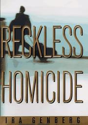 Cover of Reckless homicide by Ira Genberg