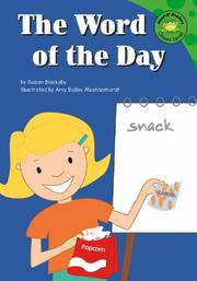 Front cover of The word of the day by Susan Blackaby