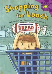 Front cover of Shopping for lunch by Susan Blackaby