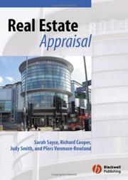 Front cover of Real Estate Appraisal by Judy Smith