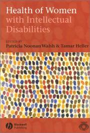 Front cover of Health of women with intellectual disabilities by Patricia Noonan Walsh
