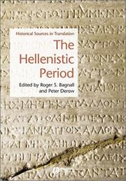 Cover of The Hellenistic Period by Roger S. Bagnall