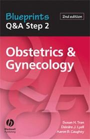 Front cover of Blueprints Q&A step 2. Obstetrics & gynecology by Susan H. Tran