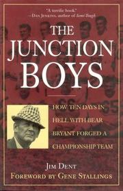 Cover of The Junction Boys by Jim Dent