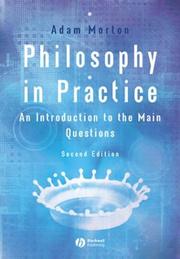 Cover of Philosophy in Practice by Adam Morton