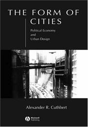 Front cover of The form of cities by Alexander R. Cuthbert