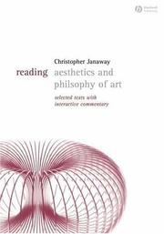 Cover of Reading aesthetics and philosophy of art by Christopher Janaway