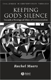Cover of Keeping God's Silence by Rachel Muers