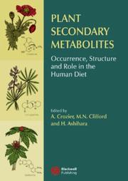 Front cover of Plant secondary metabolites by Unknown