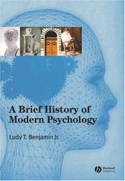 Cover of A brief history of modern psychology by Ludy T. Benjamin