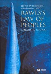 Front cover of Rawls's Law of Peoples by David A. Reidy
