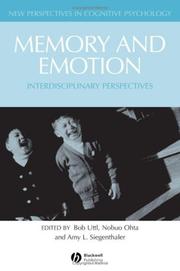 Cover of Memory and emotion by Nobuo Ohta