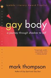 Cover of Gay Body by Mark Thompson