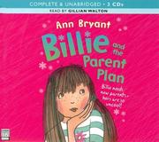 Cover of Billie and the Parent Plan by Ann Bryant