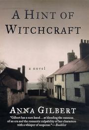 Front cover of A hint of witchcraft by Anna Gilbert