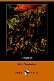 Cover of Heretics by Gilbert Keith Chesterton