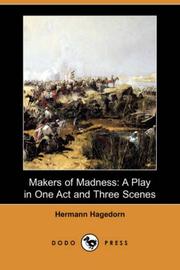 Front cover of Makers of madness by Hermann Hagedorn