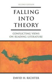 Cover of Falling into Theory by David H. Richter