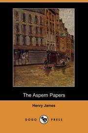 Cover of The Aspern Papers by Henry James