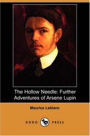 Front cover of L' aiguille creuse by Maurice Leblanc