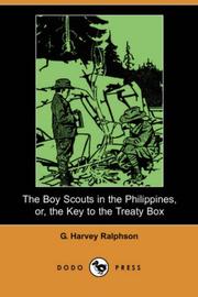 Front cover of The Boy Scouts in the Philippines, or, the Key to the Treaty Box by G. Harvey Ralphson