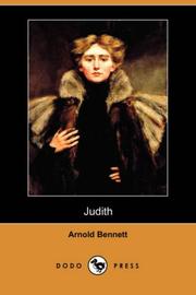 Cover of Judith by Arnold Bennett