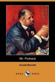 Cover of Mr. Prohack by Arnold Bennett