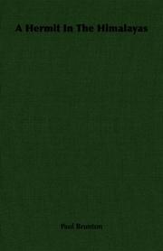 Cover of A Hermit in the Himalayas by Paul Brunton